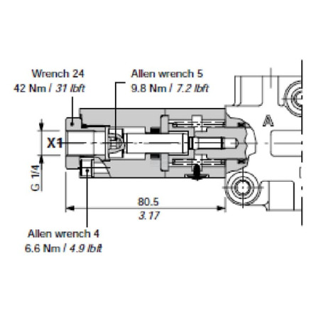 Interrupteur WALVOIL SD95B81A2