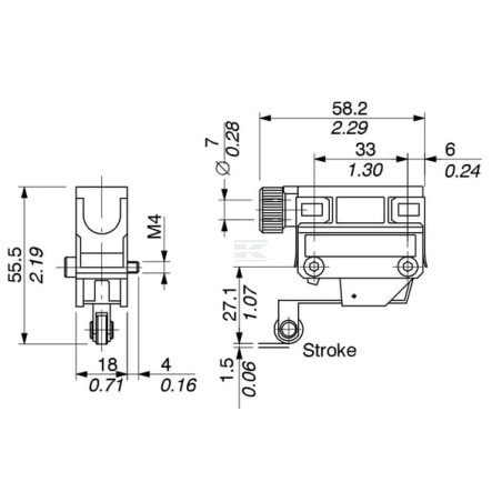 Interrupteur micro WALVOIL SD95ASL1P