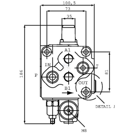 Distributeur WALVOIL SD51111