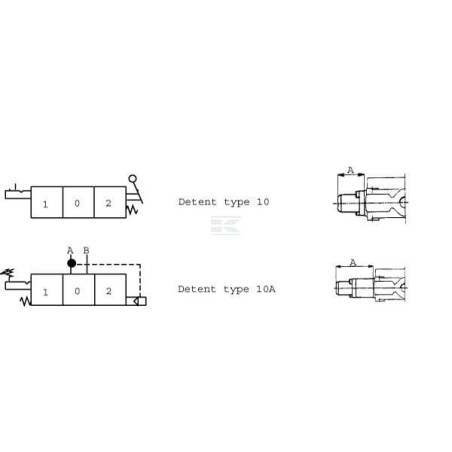 Commande tiroir WALVOIL SD95A10S4