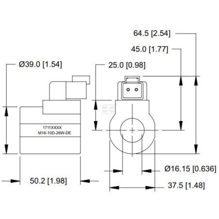 Bobine COMATROL SD9M1624D26WDE