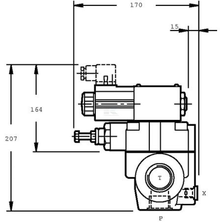 Clapet SATURN SERV20NOC12