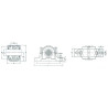 Logement de palier SKF SNL3152