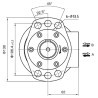Moteur orbital UNIVERSEL SMH200A432YKR