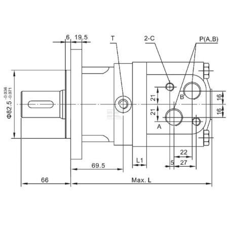 Moteur orbital UNIVERSEL SMS400A432YKR