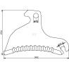 Couteau CLAAS SM05091