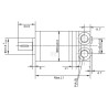 Moteur orbital UNIVERSEL SMM12CPSKR