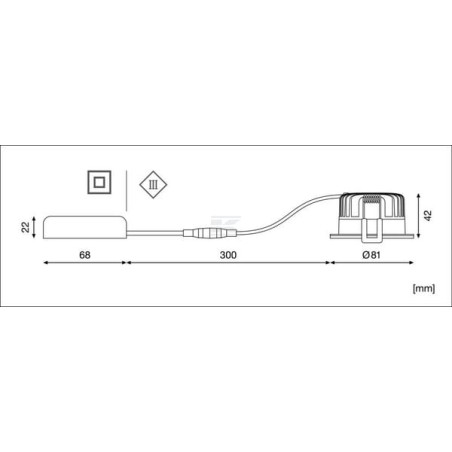 Eclairage LED LEDVANCE SPFP8940PSD65WT