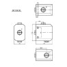 Logement en acier TILL HYDRAULIK SR109S03