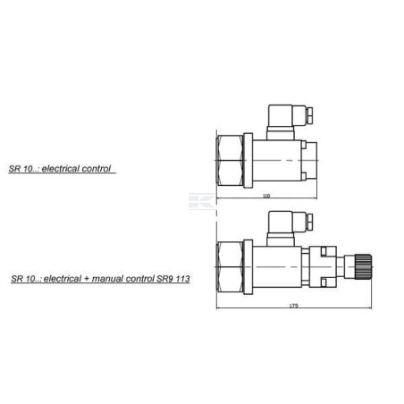 Régulateur de débit TILL HYDRAULIK SR102030024