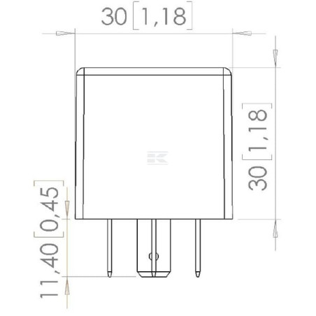 Relais à semiconducteurs UNIVERSEL SSR106930005