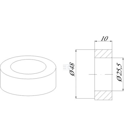 Pièce intermédiaire MASCHIO T40005140R