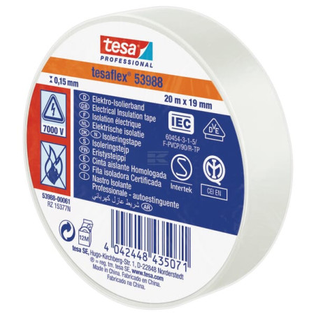Ruban isolant blanc TESA T539880006100