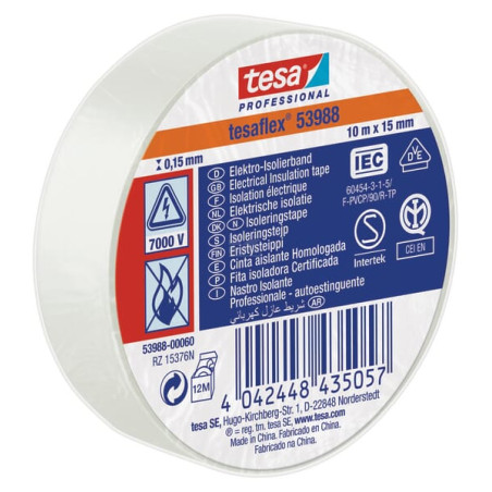 Ruban isolant blanc TESA T539880006000