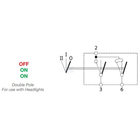 Interrupteur à bascule UNIVERSEL SW10033KR