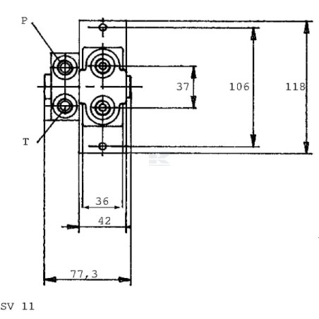 Levier WALVOIL SV11B01G