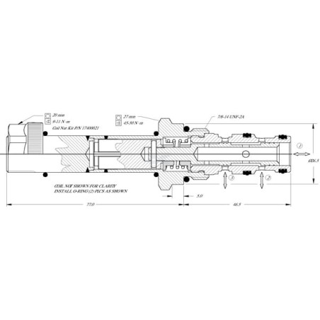 Tiroir DANFOSS SV1023020000B00