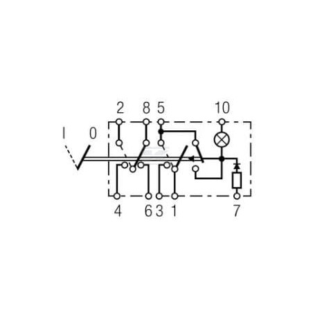 Interrupteur à bascule UNIVERSEL SW10028KR