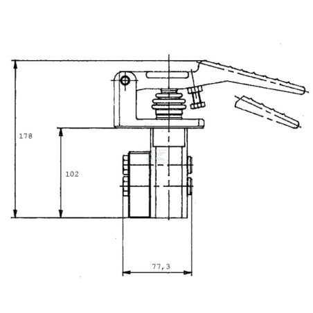 Pédale de servo WALVOIL SV40B211CX2