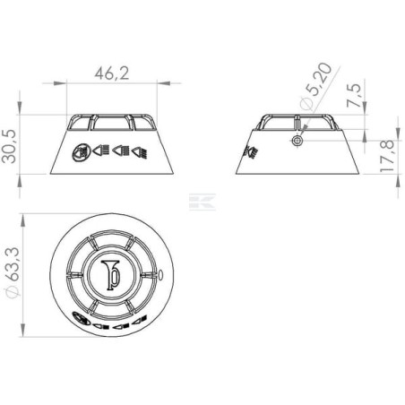 Cache UNIVERSEL SW10001KR