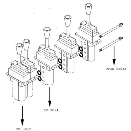 Levier WALVOIL SV303B01G