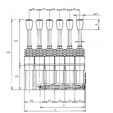 Levier WALVOIL SV302B01G