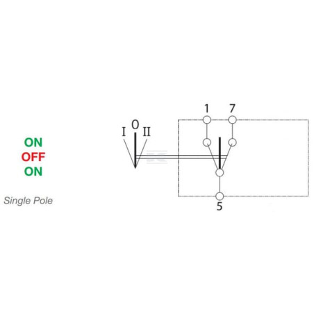 Interrupteur à bascule UNIVERSEL SW10027KR