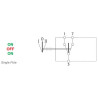 Interrupteur à bascule UNIVERSEL SW10027KR
