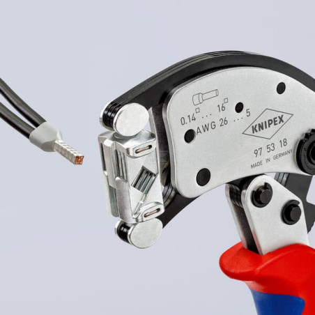 Pinces à sertir KNIPEX TA975318