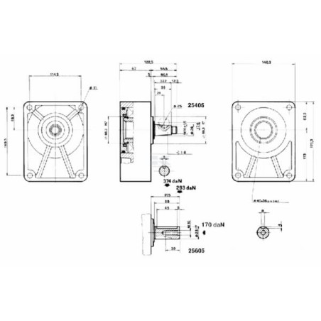 Palier BORELLI T3528
