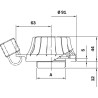 Filtre d'aération MP FILTRI TAP90H10A000