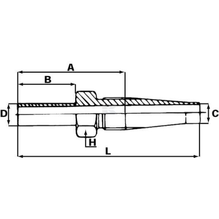 Raccord à visser UNBRANDED T1315