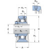 OEillet SKF SYJ60KF