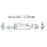 Barre de poussée hydraulique UNIVERSEL TCVNNE357023022