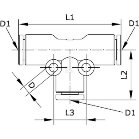 Raccord UNIVERSEL TC16P