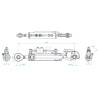Barre de poussée hydraulique UNIVERSEL TCVNNE356321022