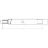 Tube UNIVERSEL TL30040KR