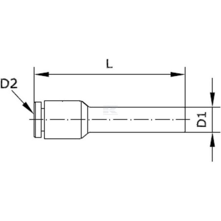 Raccord UNIVERSEL TERM43P