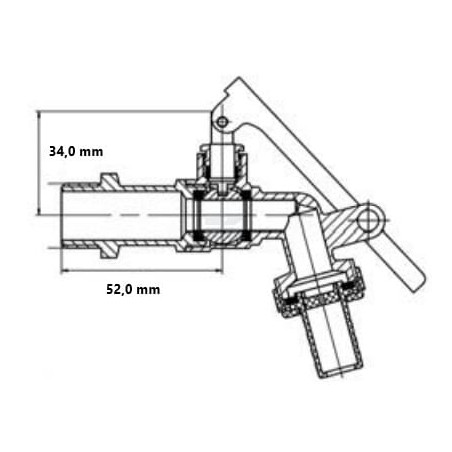 Robinet UNIVERSEL TK12LC