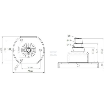 Joint de douille UNIVERSEL TR00016KR
