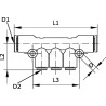 Distributeur UNIVERSEL TMC84448P