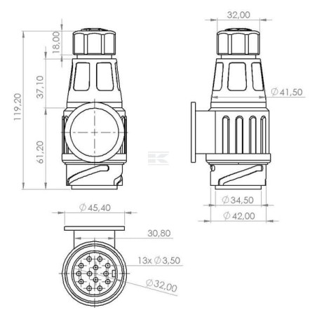 Fiche de remorque UNIVERSEL TR00005KRPACK