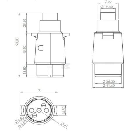 Fiche de remorque UNIVERSEL TR00008KR