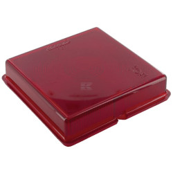 Cabochon rouge RUBBOLITE TOR2633