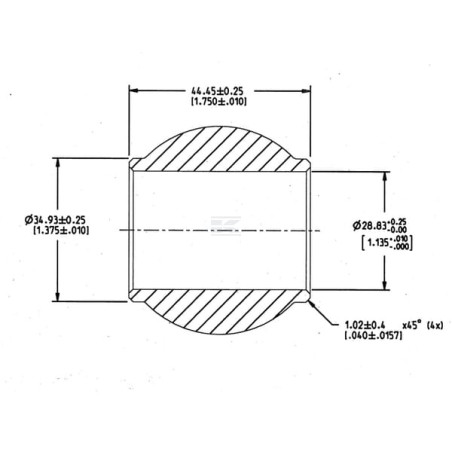 Rotule de poussée UNIVERSEL TL950288SKR