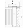 Filtre hydraulique ARGO-HYTOS V3082308