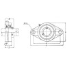 Palier TIMKEN UCFL317
