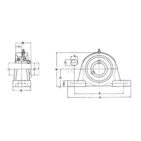 Palier TIMKEN UCP319