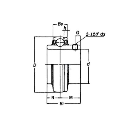 Palier TIMKEN UC318