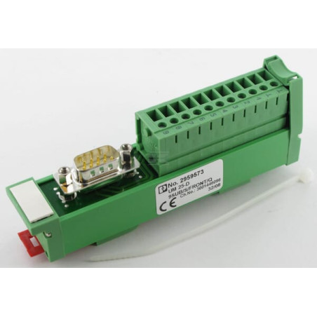 Module de câblage PHOENIX CONTACT UM25D9SUBSFRONTQ